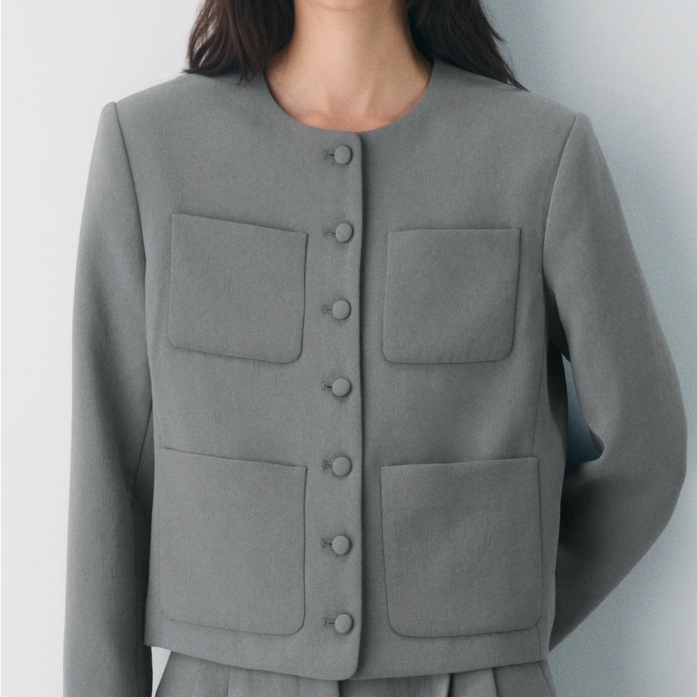 Wilfred Paradox Jacket – Crepette™ Japanese Crepe Blazer - Picture 4 of 11